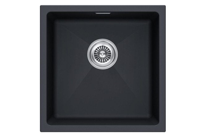 Изображение товара Мойка врезная PAULMARK Lumi 45 UNI из кварцевого композита 45.5х46 см