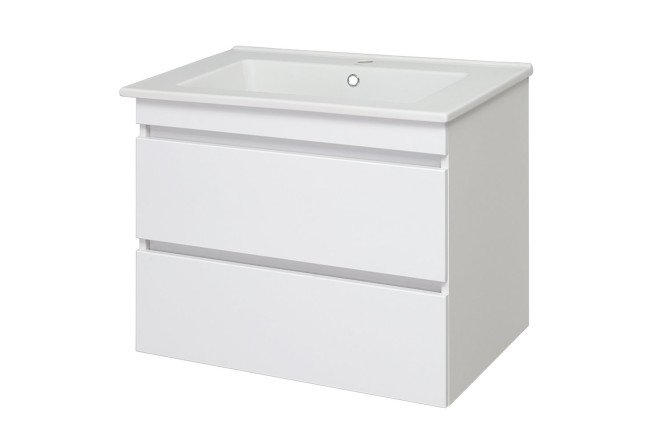 Изображение товара Тумба RUNO Манхэттен подвесная, 71.8 см, белая