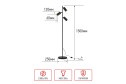 Светильник напольный IN HOME Тho 25x150x25 см, GU10