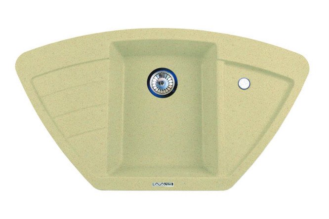 Изображение товара Мойка врезная с крылом LAVA A2.CAM 93x51x18 см из инженерного гранита