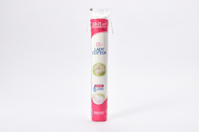 Изображение товара Ватные диски 14410108 для гигиены и ухода, 175 штук