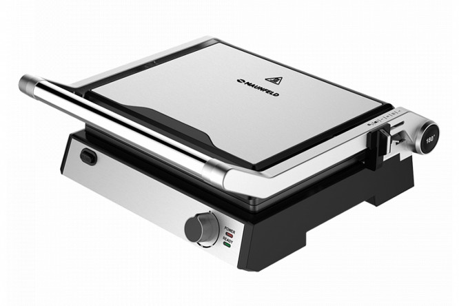 Изображение товара Электрический гриль MAUNFELD MF-1324 с съёмными панелями и мощностью 2000 Вт