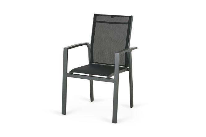 Изображение товара Стул Wilson антрацит коричневый 56х91х56,5 см современный дизайн