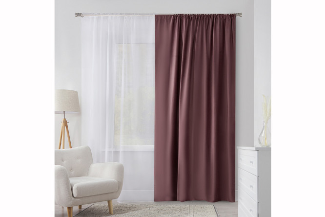 Изображение товара Штора на ленте ESTUDI BLANCO Josette 180х280 см пудра