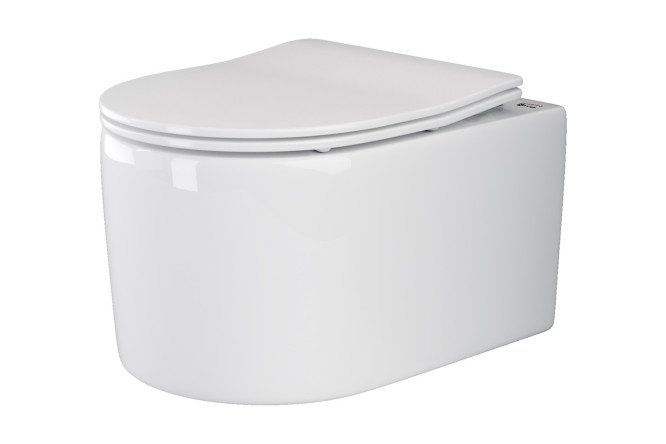 Унитаз подвесной CERAMICANOVA Moments Rimless 37х34х49 см