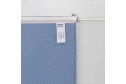 Штора ESTUDI BLANCO Augostina 180х300 см, 1 шт., цвет голубой