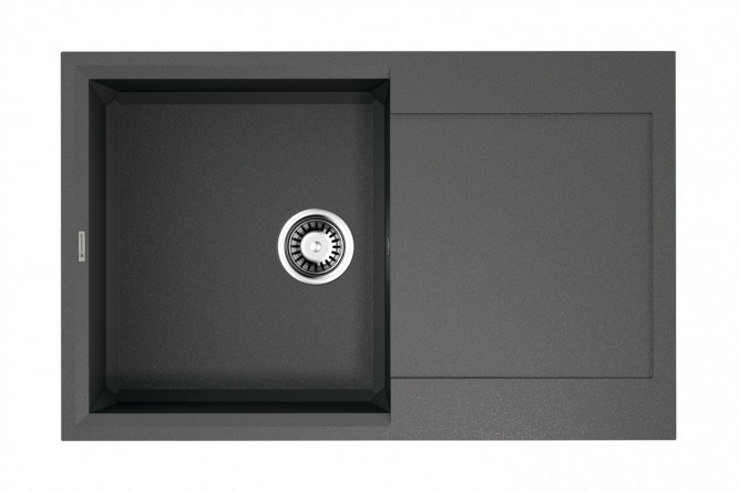 Изображение товара Мойка врезная с крылом OMOIKIRI Sakaime 79PL платина 79х50 см