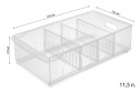 Контейнер универсальный Rolly 24.2x12.9x45 см, 11.5 л