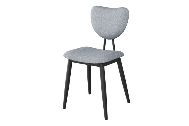 Изображение товара Стул Мидори 40x83x52 см с рогожкой и металлическими ножками