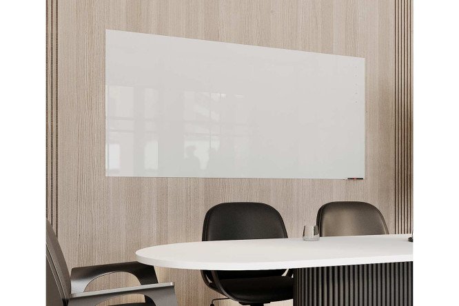 Доска магнитно-маркерная GENGLASS B-100-200-9003 прямоугольная