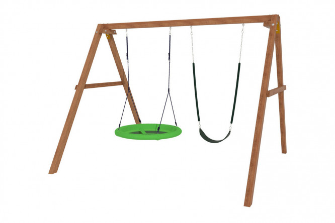 Изображение товара Уличные качели Р911 17 для сада и двора безопасные и долговечные