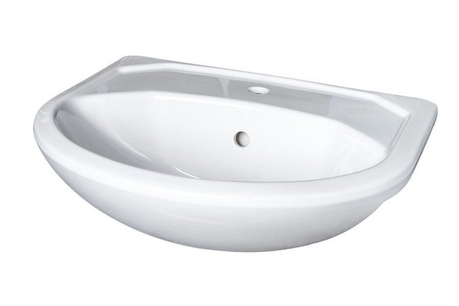 Изображение товара Накладной умывальник Исеть 55, фарфор, 56х19,5х45 см