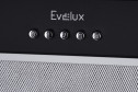 Вытяжка EVELUX Integral 60 B цвет чёрный, 52 см