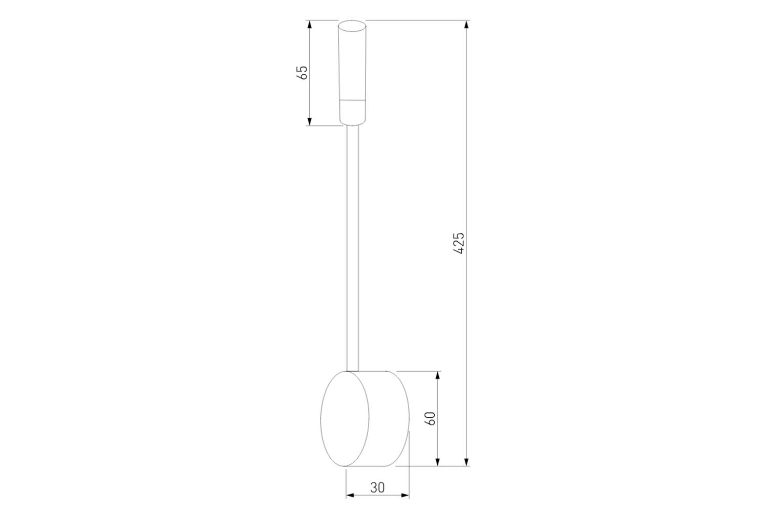 Светильник настенный ELEKTROSTANDARD Bard 1 кв.м, LED