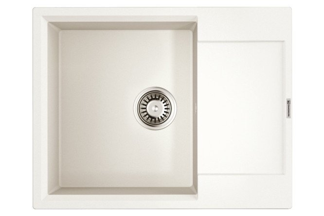 Изображение товара Врезная мойка с крылом OMOIKIRI Daisen 65T-WH 65х51х21 см