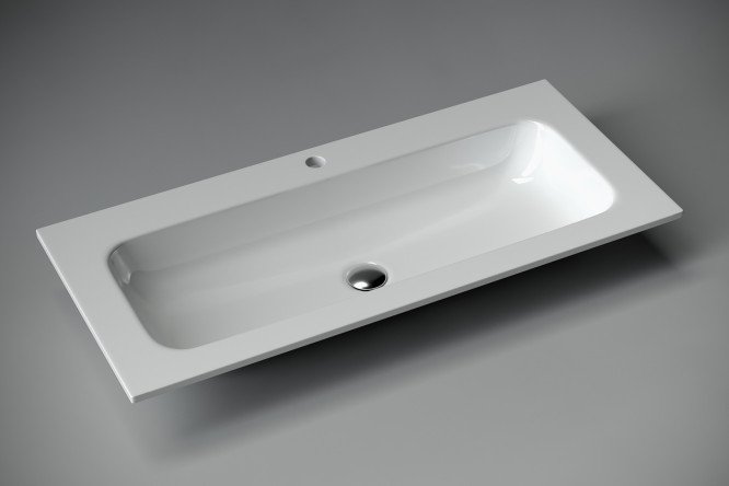 Умывальник накладной CERAMICANOVA Element CN7013 101х13.7х45.7 см