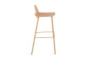 Барный стул Stool Group Mist 47х90х47 см, цвет сидушки жёлтый, ножек жёлтый