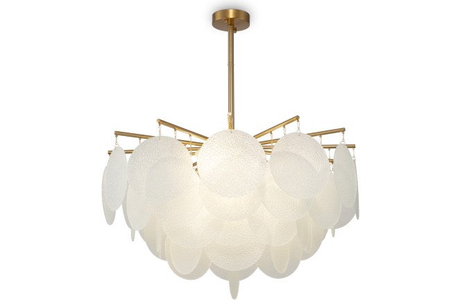 Изображение товара Люстра FREYA FR5104PL на 18 кв.м с размерами 65x71x65 см и цоколем E14