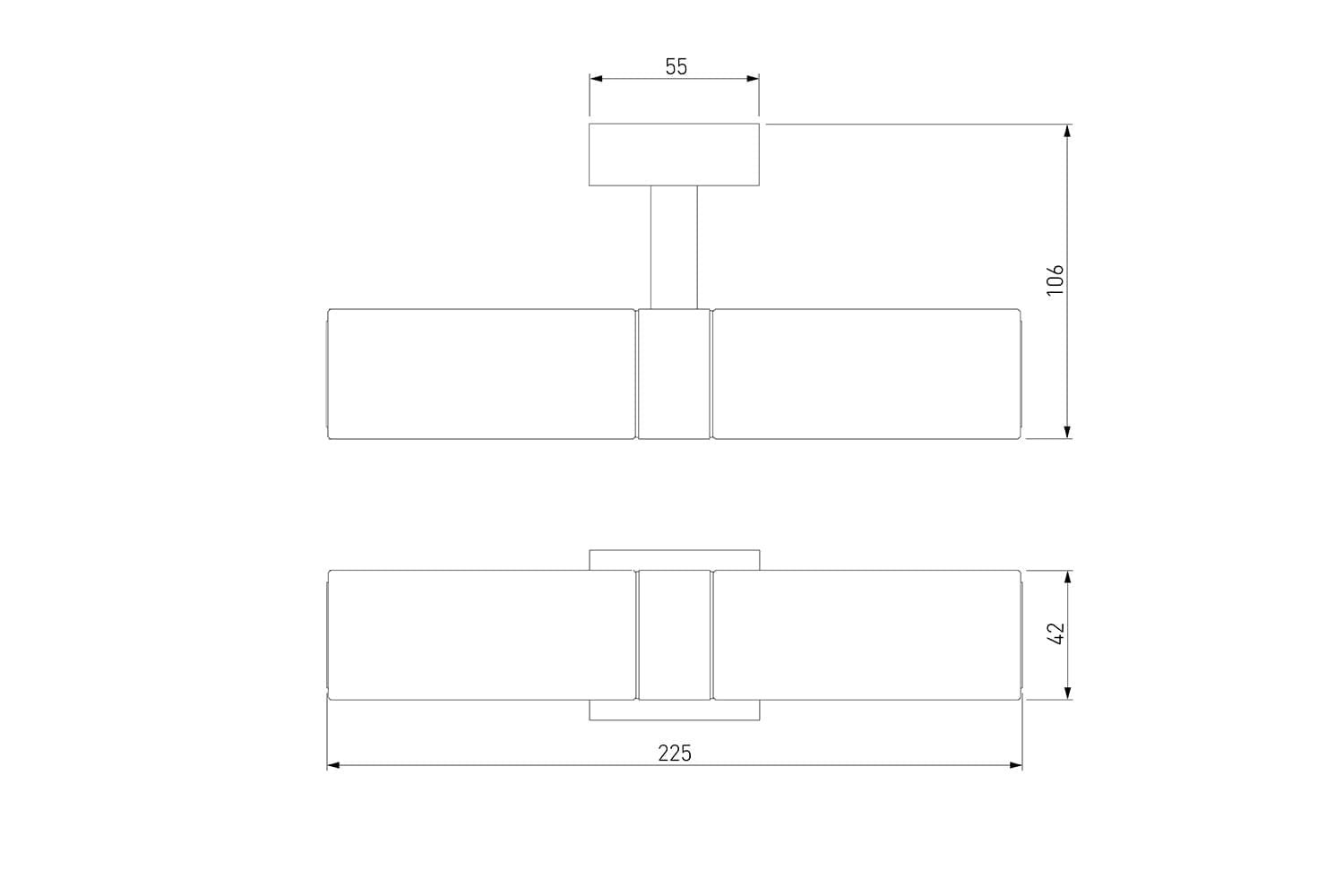 фото Светильник настенный duplex elektrostandard