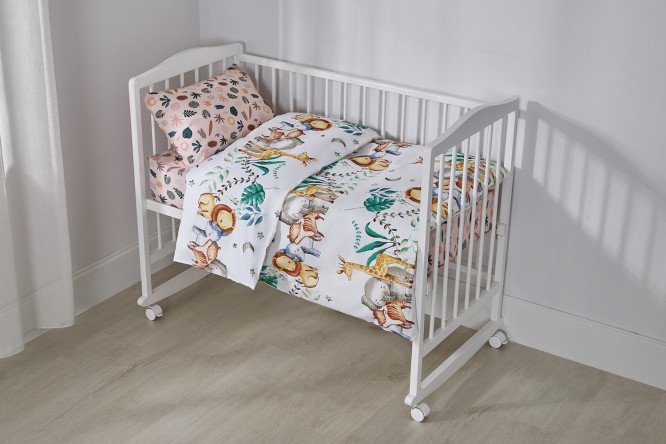 Комплект постельного белья детский MICASA Best friends 115х150 см