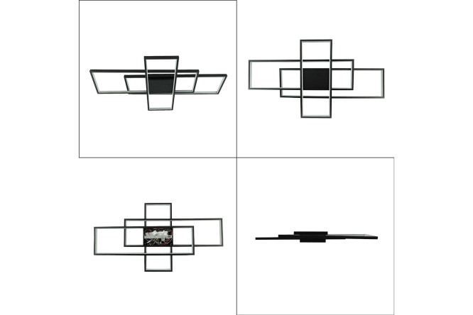 Люстра Свен (Sven) 20 кв.м., 90x8x50 см, LED