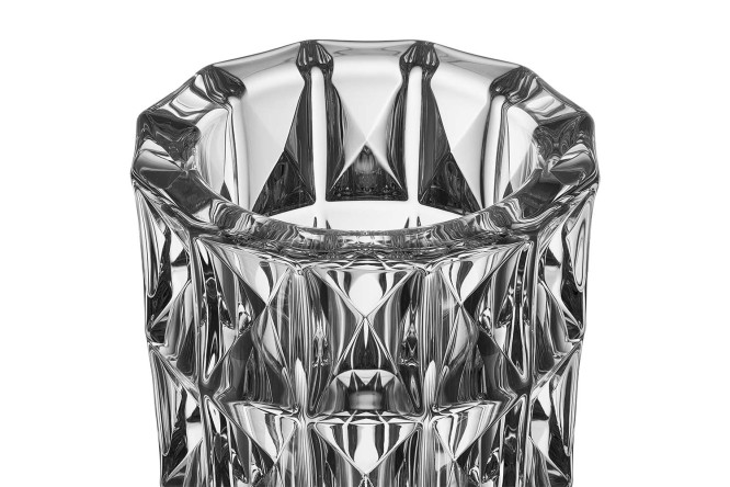 Ваза CRYSTAL BOHEMIA Diamond 33 см, Стекло