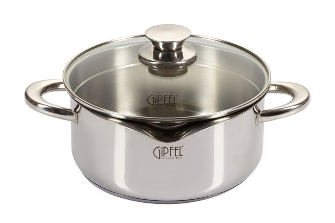Изображение товара Кастрюля GIPFEL Cocktail 2.5 л нержавеющая сталь крышка