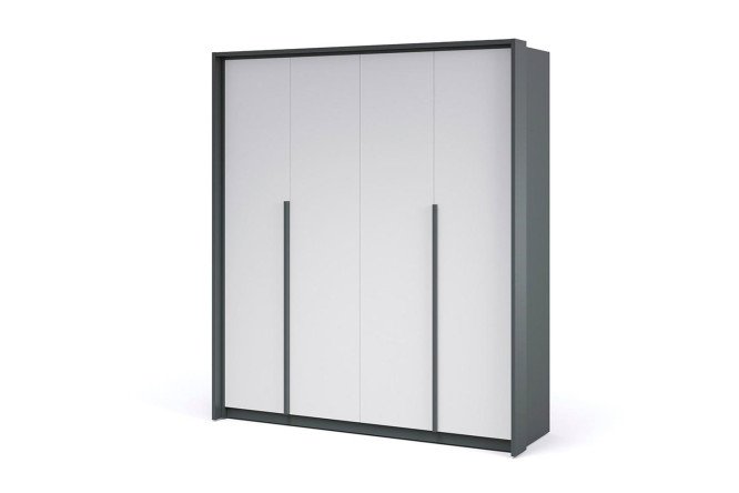 Изображение товара 4-дверный шкаф Мишель с порталом размер 182,5х210х60,5 см