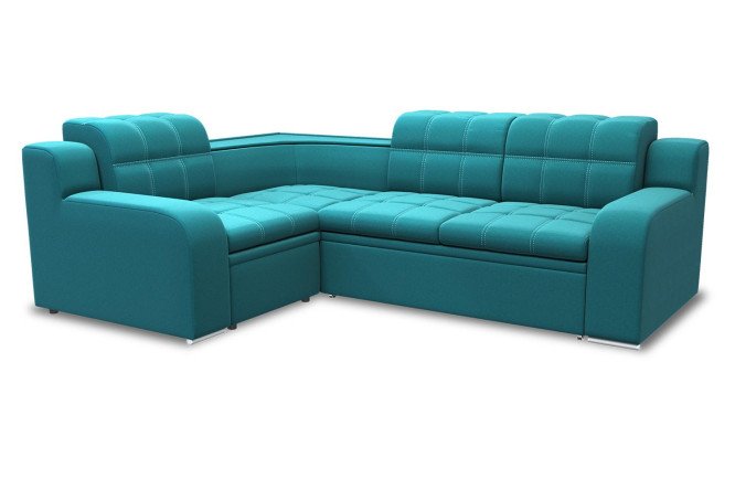 Изображение товара Угловой диван-кровать Жемчуг с механизмом Дельфин 150х205 см