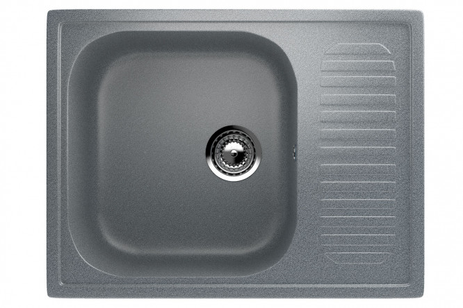 Изображение товара Мойка с крылом ULGRAN U-202 искусственный мрамор 64х49х19 см