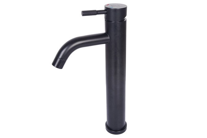 Изображение товара Смеситель для умывальника ARGOTECH под чашу 35-14 solid black нержавеющая сталь