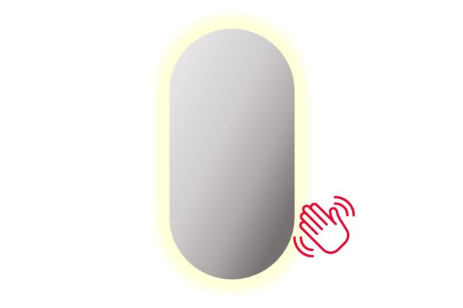 Изображение товара Зеркало с LED-подсветкой ALIAS Олимпия o1005032 50х100х2 см