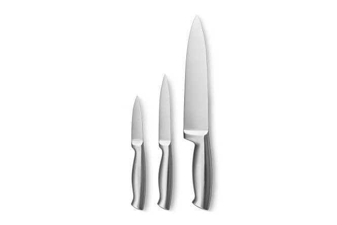 Набор ножей BERKRAFT Century 3 шт., Нержавеющая сталь