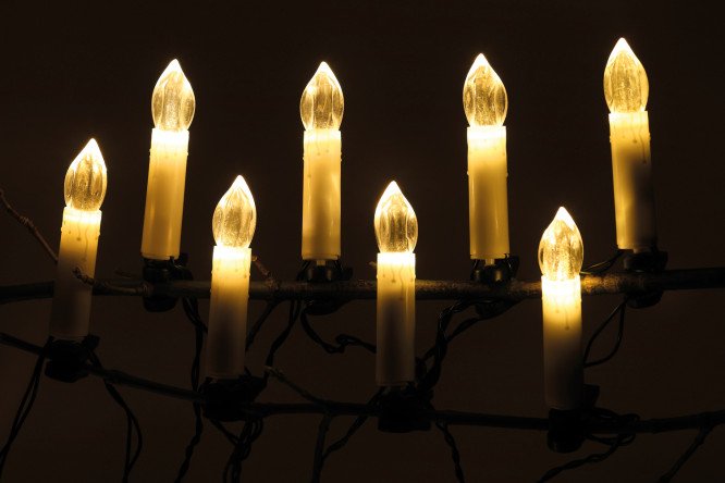 Изображение товара Гирлянда ЭРА Свечи 3.8 м