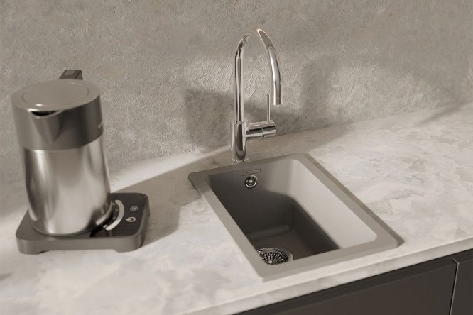 Мойка врезная RIVELATO Berkana BK-25 30.5х45.5х19 см