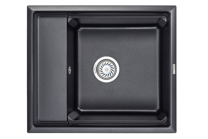 Изображение товара Мойка врезная с крылом GRANULA Kitchen Space 6004 60х51х24.5 см