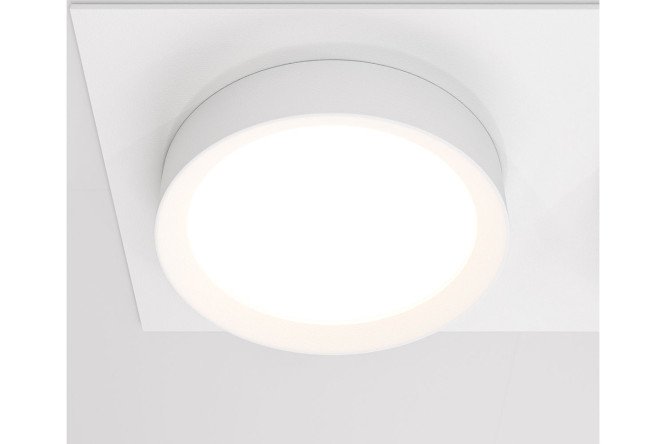 Светильник встраиваемый MAYTONI Downlight Hoop 22x4.5x11 см, GX53