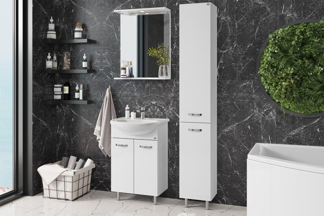 Изображение товара Ванный гарнитур Коралл 55 - современное решение для ванной комнаты
