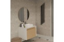 Полотенцесушитель электрический MELODIA Desire Cascade Ferrum П5 B Inaro, графит 23х120 см