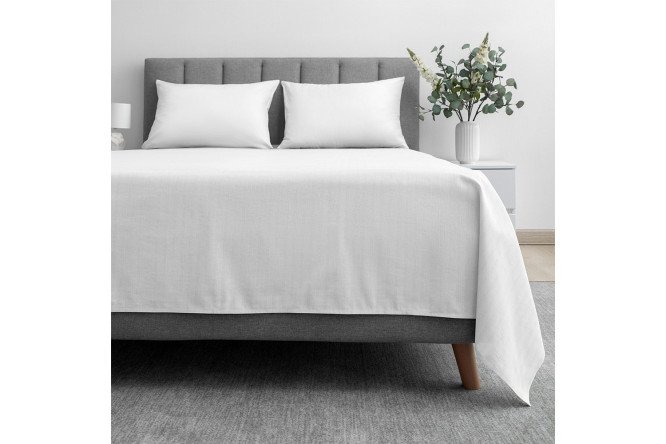 Пододеяльник Warm white Поплин 200х220 см, Евро