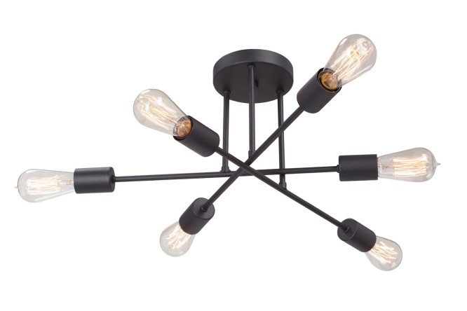 Изображение товара Люстра VITALUCE V3764-1/6PL 18 кв.м., размеры 55x23x52 см, цоколь E27