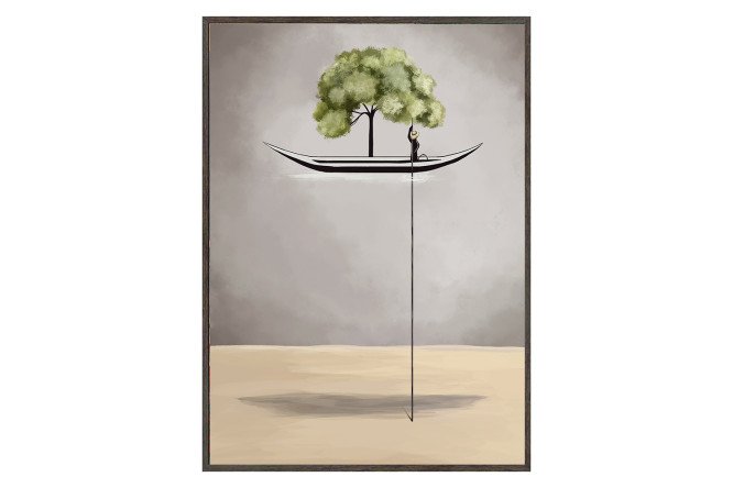 Изображение товара Репродукция в раме Баланс 53х73 см