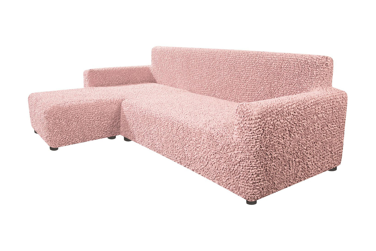 Еврочехол на угловой диван с оттоманкой правый угол