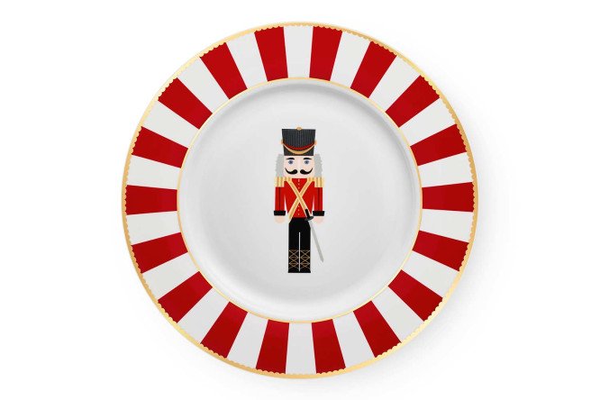Изображение товара Тарелка десертная HOFF Щелкунчик из фарфора