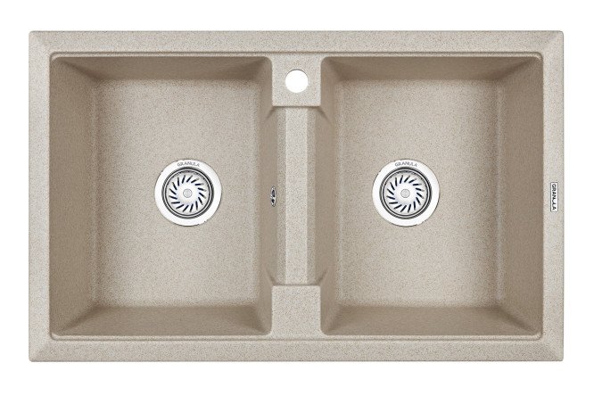 Изображение товара Мойка врезная с крылом GRANULA Granula 8101 81х50х22 см