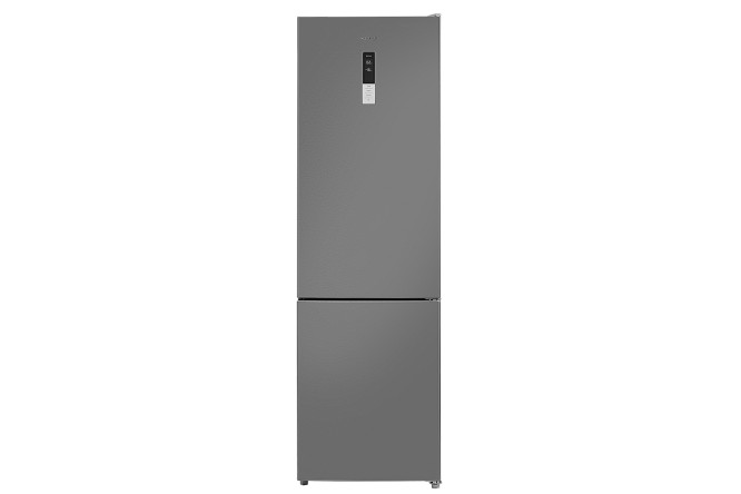 Холодильник MAUNFELD MFF200NF Х10 Inverter, нержавеющая сталь