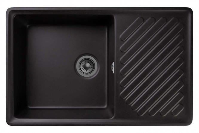 Изображение товара Мойка с крылом GRANFEST Quarz GF-ZL-52 76х48х17.8 см