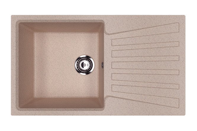 Изображение товара Мойка врезная с крылом ULGRAN u-703 302 83х48х19 см