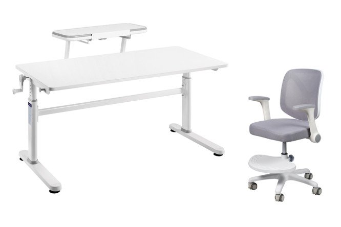 Изображение товара Комплект парта Imparare Grey SS16 + кресло FunDesk LST9 Grey