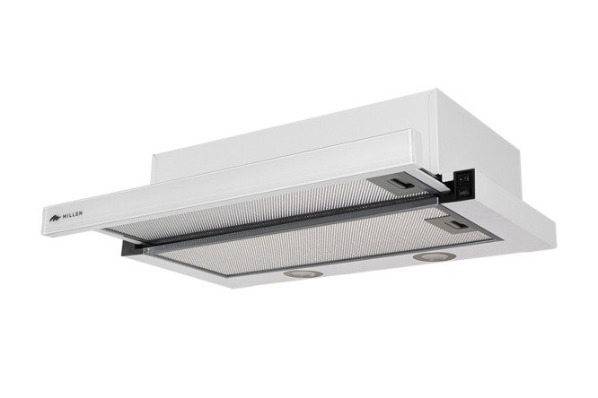 Изображение товара Вытяжка MILLEN MBKHSG 601 WH белая 60х16х28 см для кухни